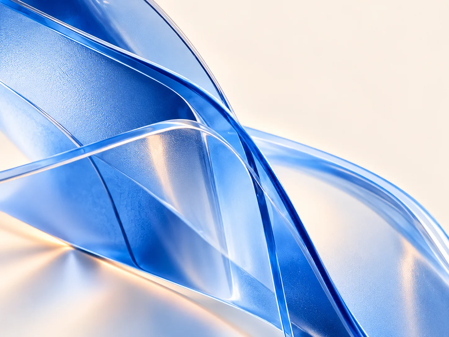 Detailansicht des Glasbands